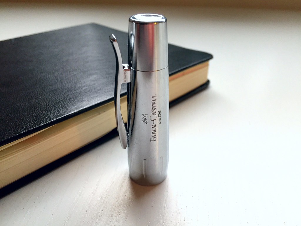 Faber-Castell E-motion rollerball pen (dark brown pear-wood)