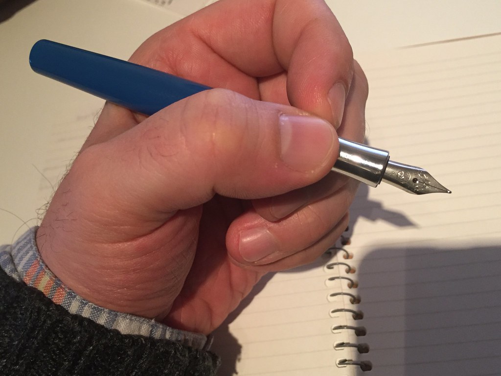 Kaweco “Student” fountain pen (vintage blue)
