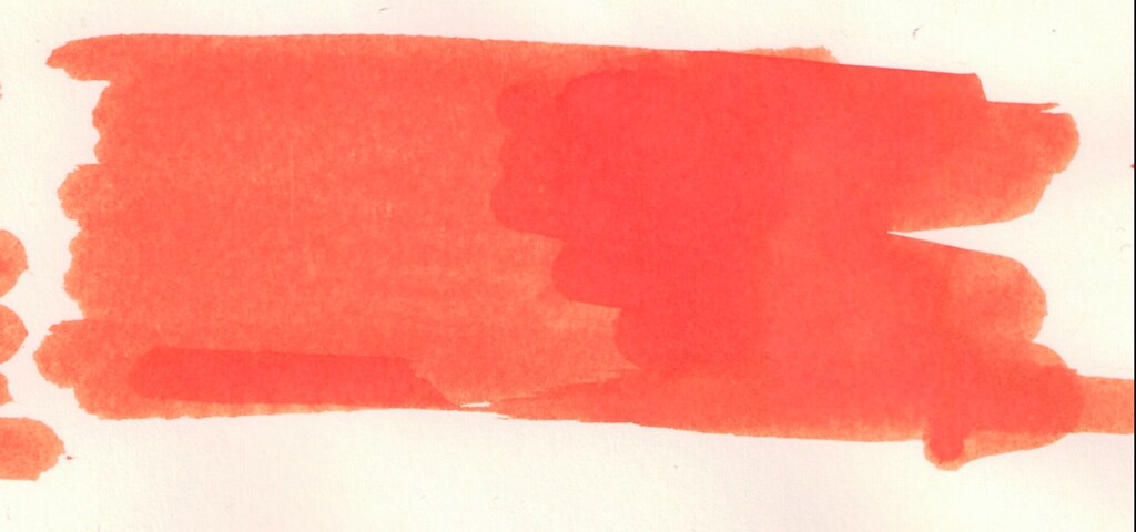 Diamine Pumpkin on Leuchtturm