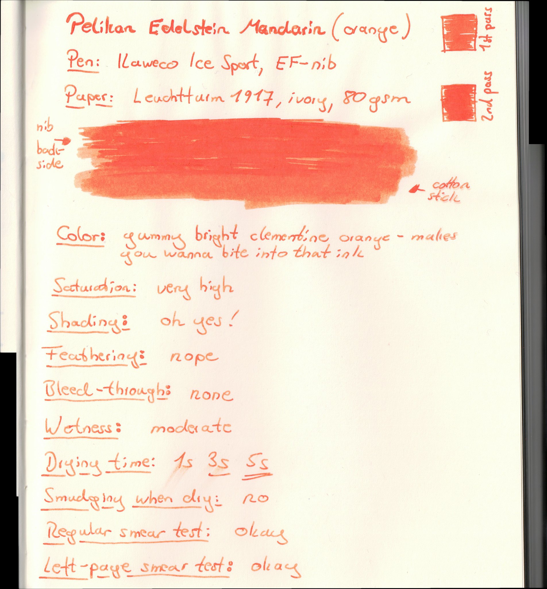 Pelikan Edelstein Mandarin_Leuchtturm