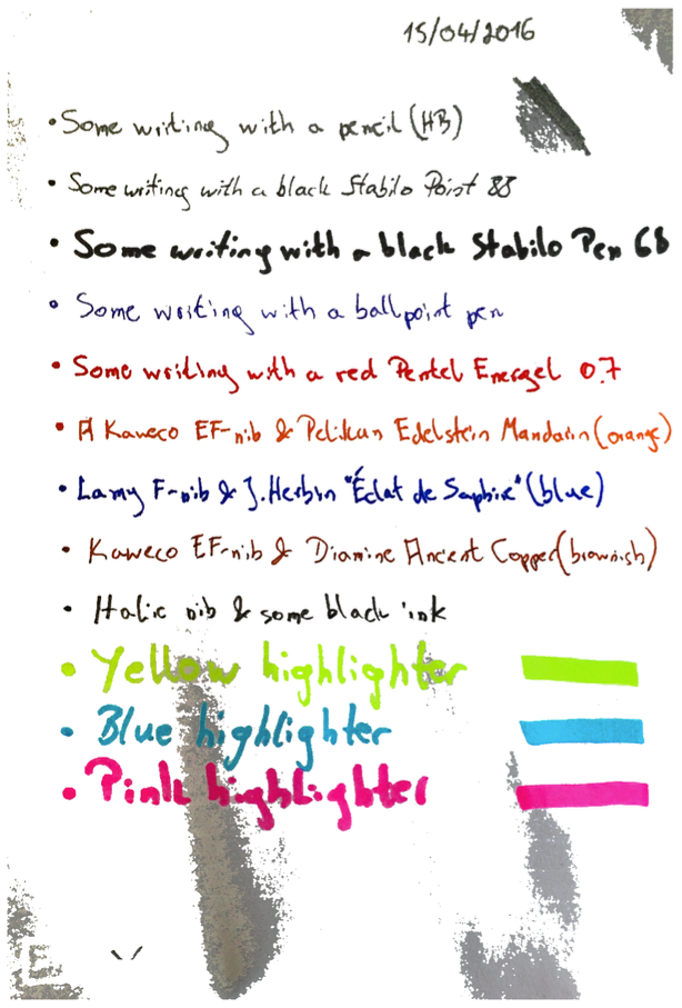 Leuchtturm 1917 "Whitelines Link" Scans