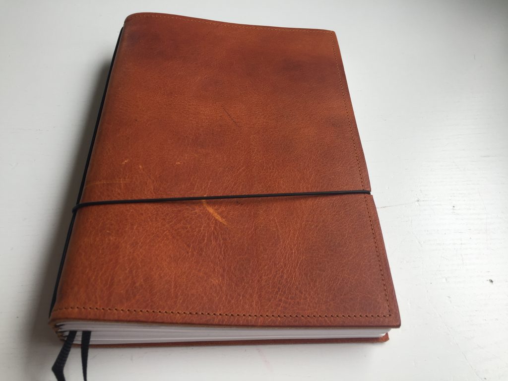 X17 A5 Leather Notebook (book-by-book)