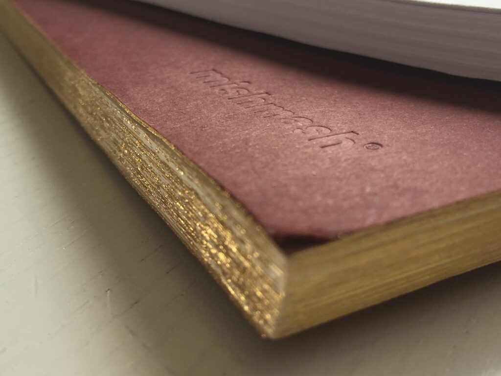 mishmash "naked" & "holy golden" notebook