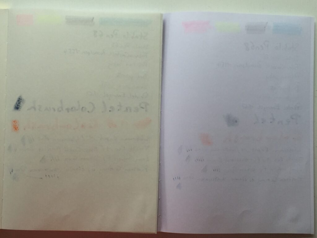 mishmash "naked" & "holy golden" notebook