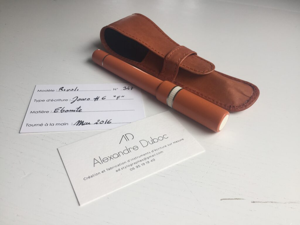 Stylo Duboc "Rivoli" (Handmade Artisan Pen)