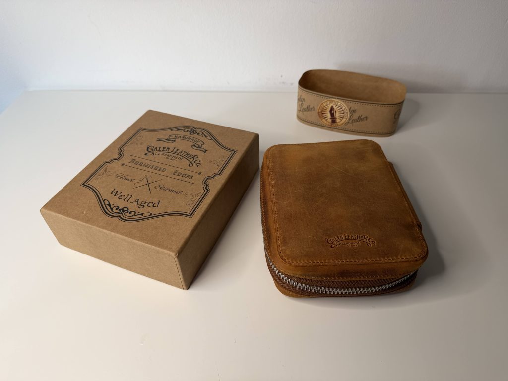 Galen Leather Expansi Pouch
